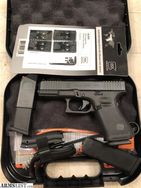 Armslist For Sale Glock 19 Gen 5 Mos Fs