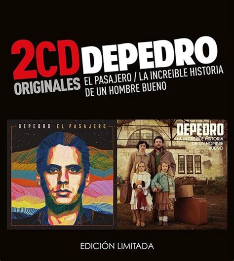 Pasajero La Increible Historia De Un Hombre Bueno Depedro CD Album