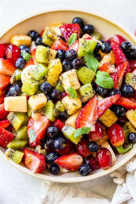 Easy Fruit Salad WellPlated