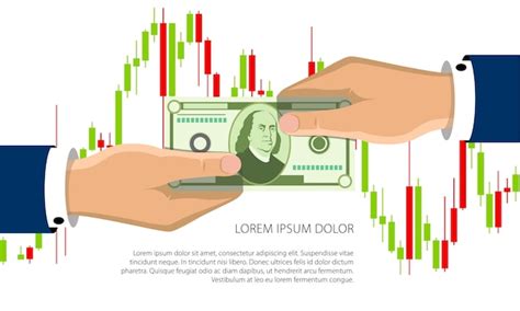 Premium Vector Trading Diagram Illustration