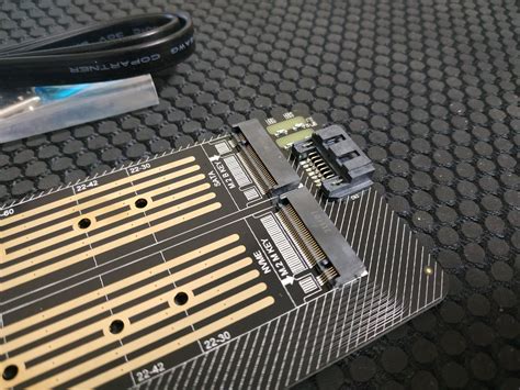 Переходник, адаптер c PCI-E на M2 для SSD дисков (На две платы) Новый ...