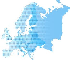 Map of southeast europe with borders Royalty Free Vector