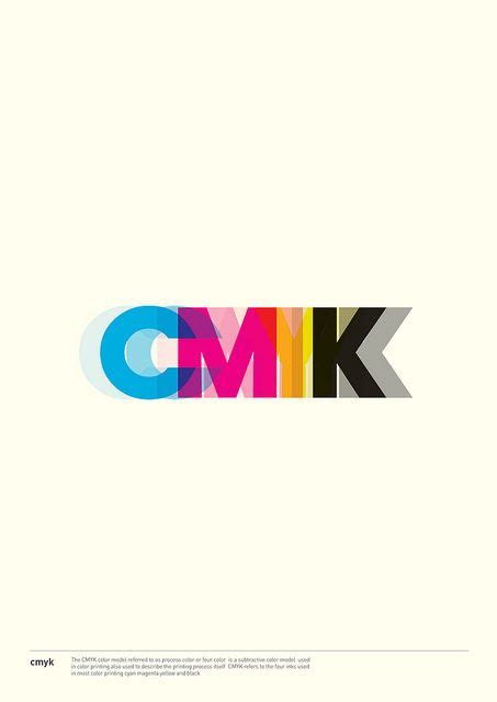 CMYK Poster Design