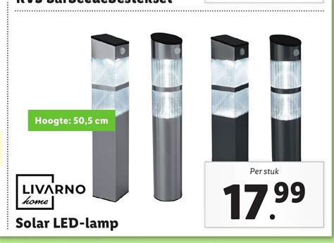 LIVARNO Home Solar LED Lamp Aanbieding Bij Lidl