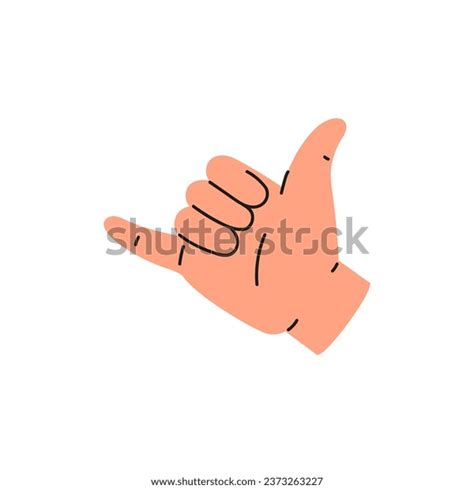 Y Letter American Sign Language Hand Stock Vector (Royalty Free ...