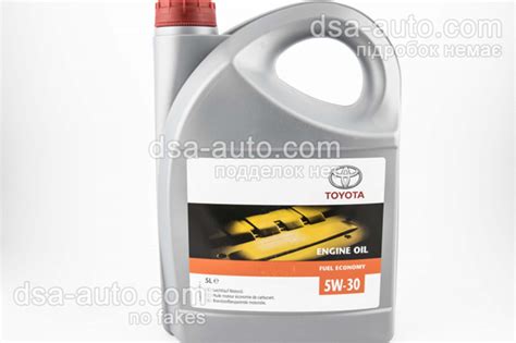 Масло моторное Toyota ENGINE OIL 5W-30 5л 0888080845 по цене от 944.12 грн