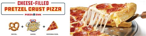 Cheese Filled Pretzel Crust Pizza Inn