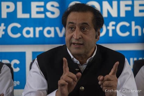 Sajad Lone Questions Cabinets Secrecy On Statehood Resolution