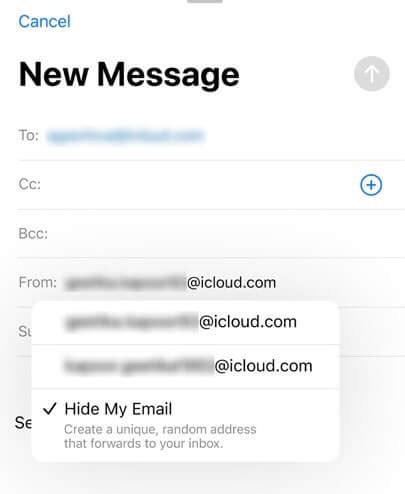 How To Use Hide My Email On Iphone And Ipad