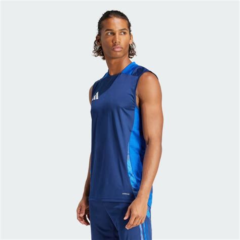 Adidas Tiro Competition Training Sleeveless Jersey Blue Adidas