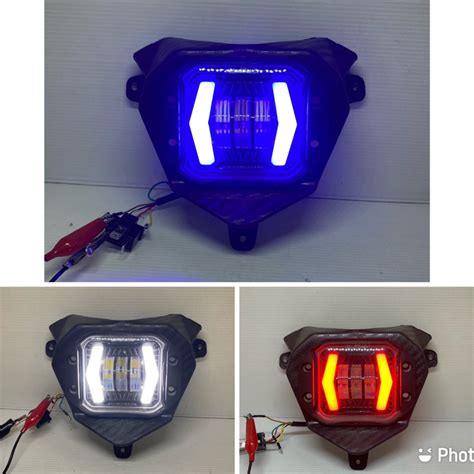 Jual Kedok Lampu Reflektor Headlamp Batok Lampu Depan Crf Carbon Set