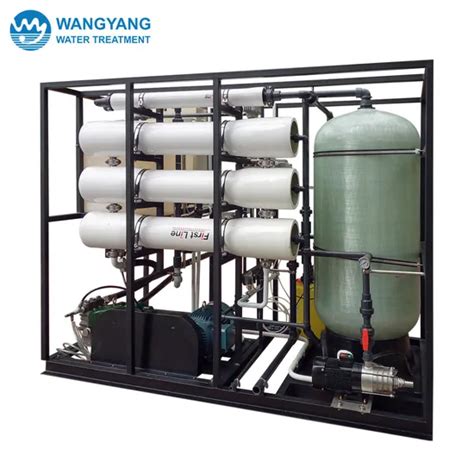 50tpd Reverse Osmosis Seawater Desalination System For Land Based