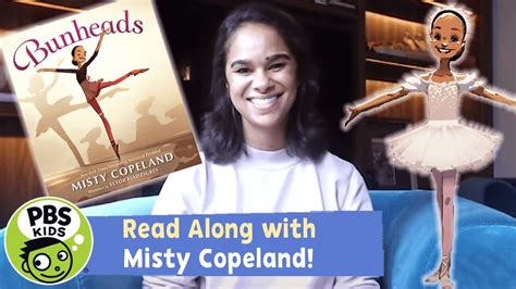 READ ALONG with MISTY COPELAND! | Bunheads | PBS KIDS - YouTube