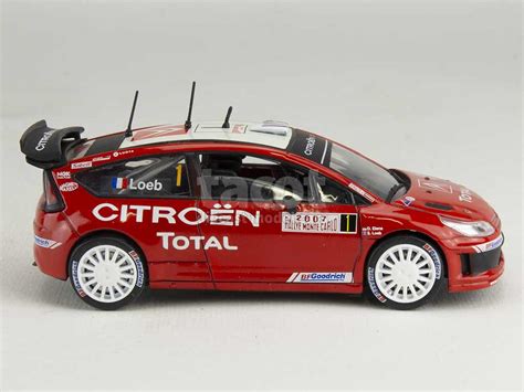 Citroën C4 WRC Monte Carlo 2007 Modèle Presse 1 43 Autos