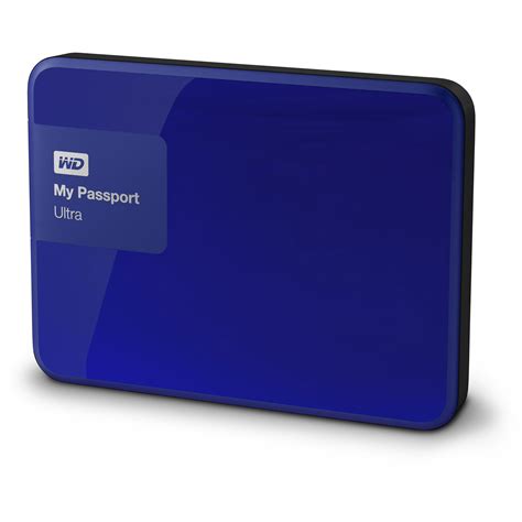 Wd My Passport Ultra 3 To Bleu Usb 3 0 Disque Dur Externe Western