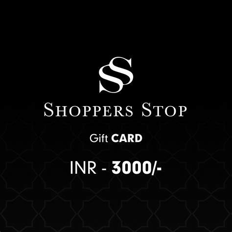 Shoppers Stop Gift Card Rs. 3000 | Shopper Stop Gift Cards