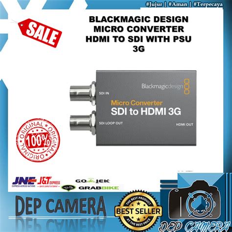 Jual Blackmagic Design Micro Converter Hdmi To Sdi With Psu G Shopee