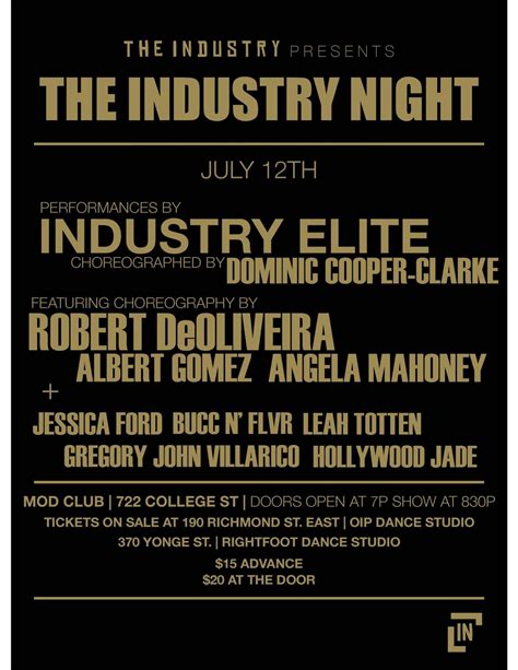 The Industry Night