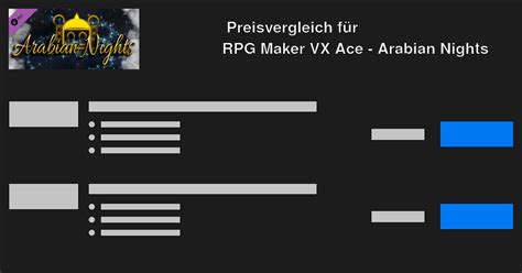 RPG Maker VX Ace Arabian Nights günstig kaufen Preisvergleich