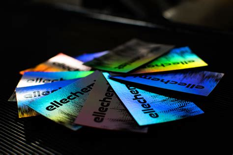 Iridescent Business Cards | After Hours Creative