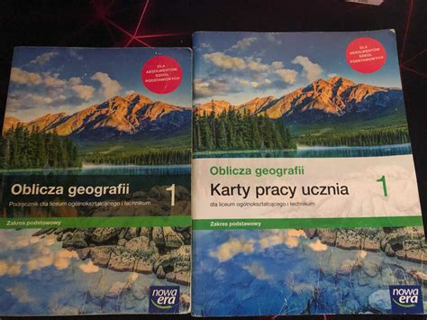 Oblicza geografii 1 podręcznik i karty pracy Kraków Bieńczyce OLX pl