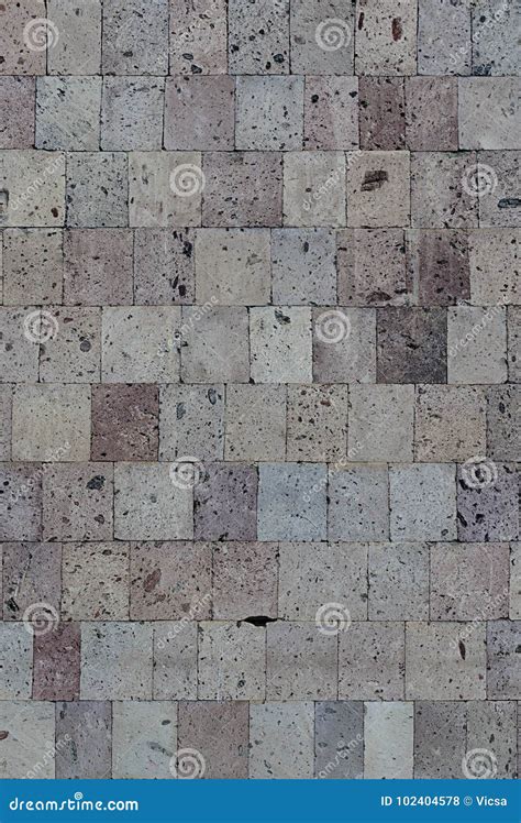 Wall of tuff blocks stock photo. Image of armenia, tufa - 102404578