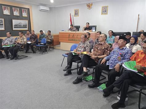 Rapat Pra Evaluasi Laporan Rkpd Kota Serang Triwulan Ii Tahun