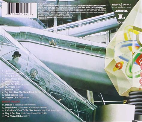 The Alan Parsons Project I Robot Cd Opus3a