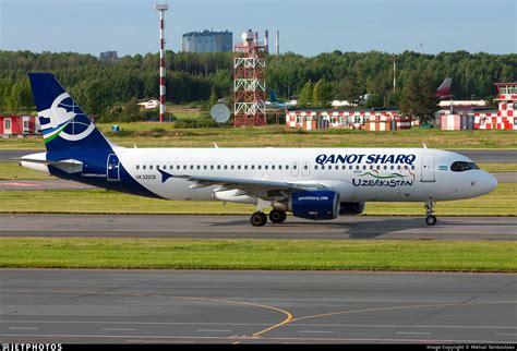 UK32031 | Airbus A320-214 | Qanot Sharq Airlines | Mikhail Tambovtsev ...