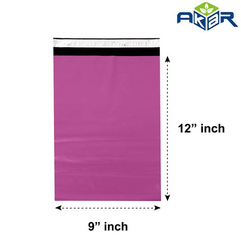 L Pink Mailing Bags A4 L 9x12 Inch L 23x30 Cm