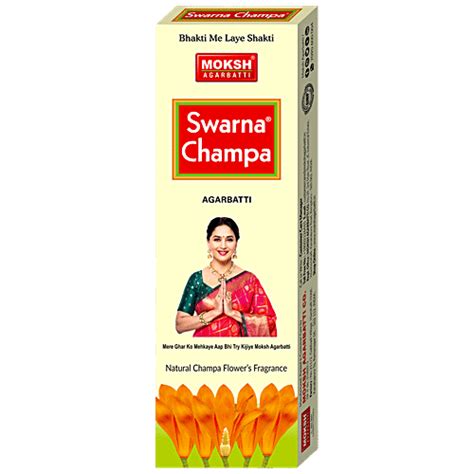 Buy Moksh Swarna Agarbatti Champa Gm Online At Best Price Of Rs