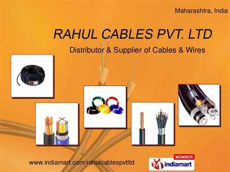 Wire And Cable By Rahul Cables Pvt Limited Pune