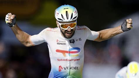 Tour De France Stage Anthony Turgis Wins Ninth Stage On Gravel