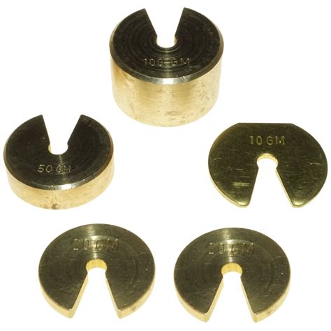 Slotted Brass Weights And Weight Sets For Sale Imbros