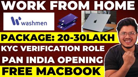 Permanent Work From Home Job Kyc Verification Job Online Package