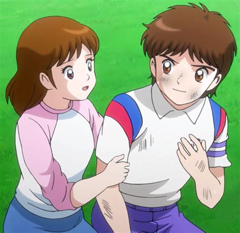 JUN MISUGI X YAYOI AOBA From Captain Tsubasa 2018 Screenshot By