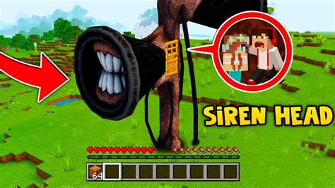 TAJNA BAZA W ŚRODKU SIREN HEAD W MINECRAFT LUMI GPLAY YouTube