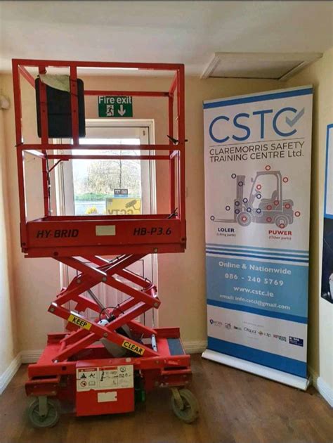 Mobile Elevated Work Platform Mewp Day Claremorris Safety