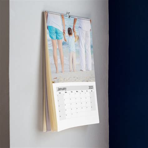 Custom Photo Wall Calendar A For Personalise With Your Etsy Uk