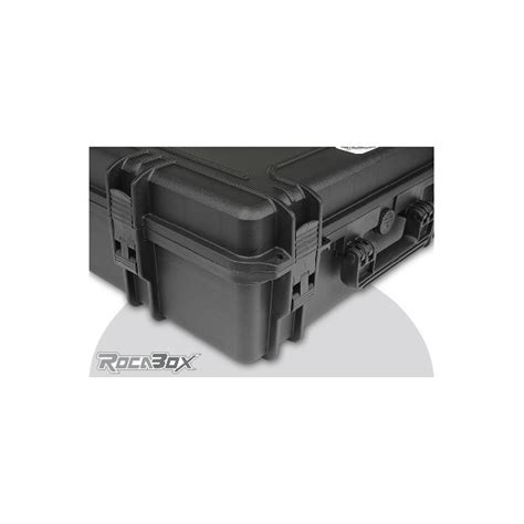 Rocabox Waterproof Ip Universal Case Black Cubed Foam