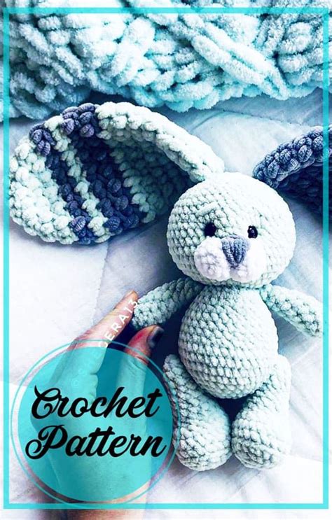 Plush Floppy Ears Bunny Amigurumi Free Crochet Pattern Amigurumiday