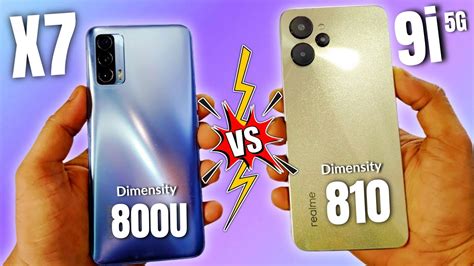 Realme 9i 5g Vs Realme X7 Speed Test Dimensity 810 Vs Dimensity 800u Speed Test Atul Tech