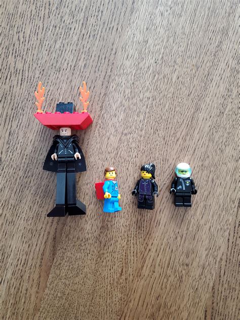 My son and I made these Lego Movie characters with some pieces we had ...