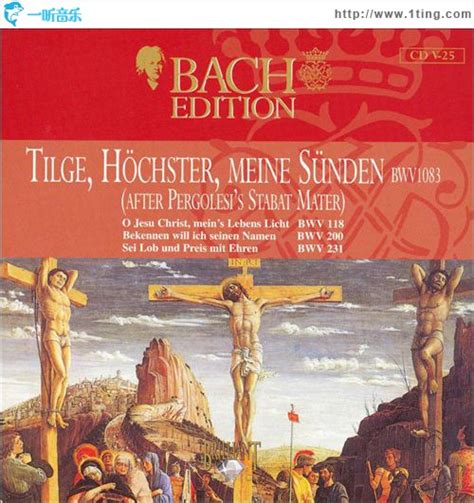 Magnificat Bwv Tilge Hochster Meine Sunden Bwv