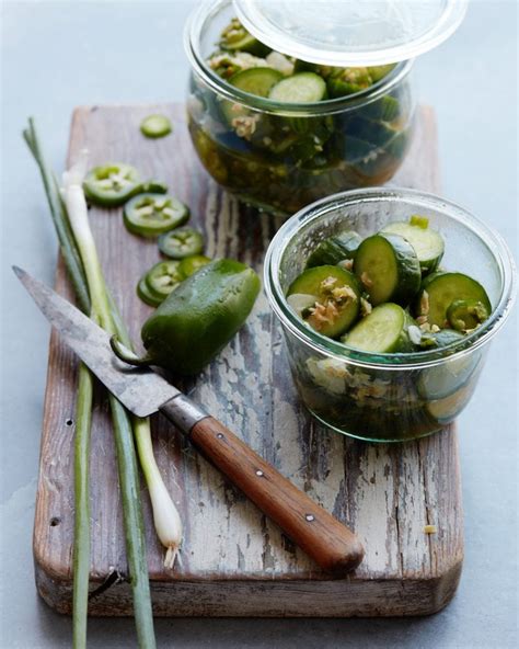 Homemade Spicy Pickles - What's Gaby Cooking