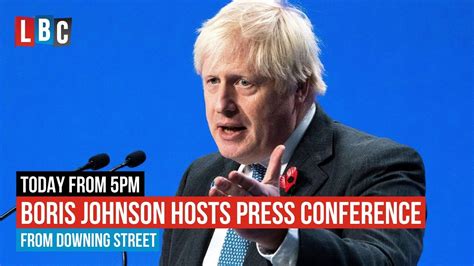 Boris Johnson Hosts Press Conference From Downing Street Watch Live