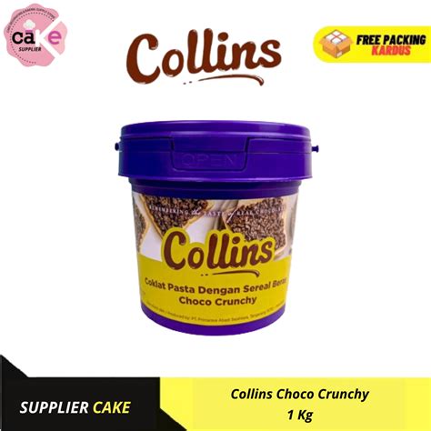 Collins Choco Crunchy 1 Kg Coklat Dengan Malt Crispy Coklat Collins