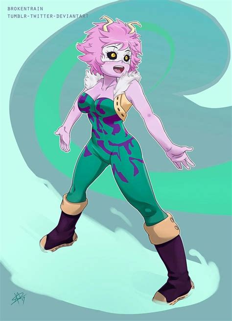 Mina Ashido Personajes de anime Personajes de fantasía Arte de anime