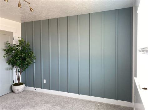 Diy Board Batten Accent Wall Paneling Eunice At Home Artofit