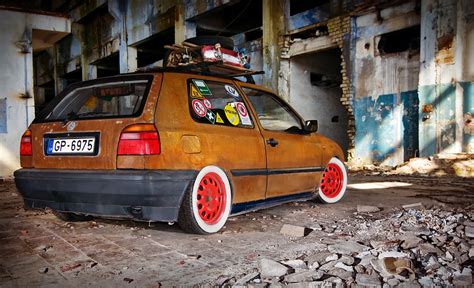 Carros Tunados Vw Golf Mkiii Rat Style